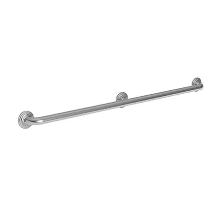 Newport Brass Three Post 42" Grab Bar in Polished Chrome, 45" L, Solid Brass, Polished Chrome 920-3942-26